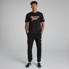 Manchester United x adidas US Pack Tracksuit Bottoms Black