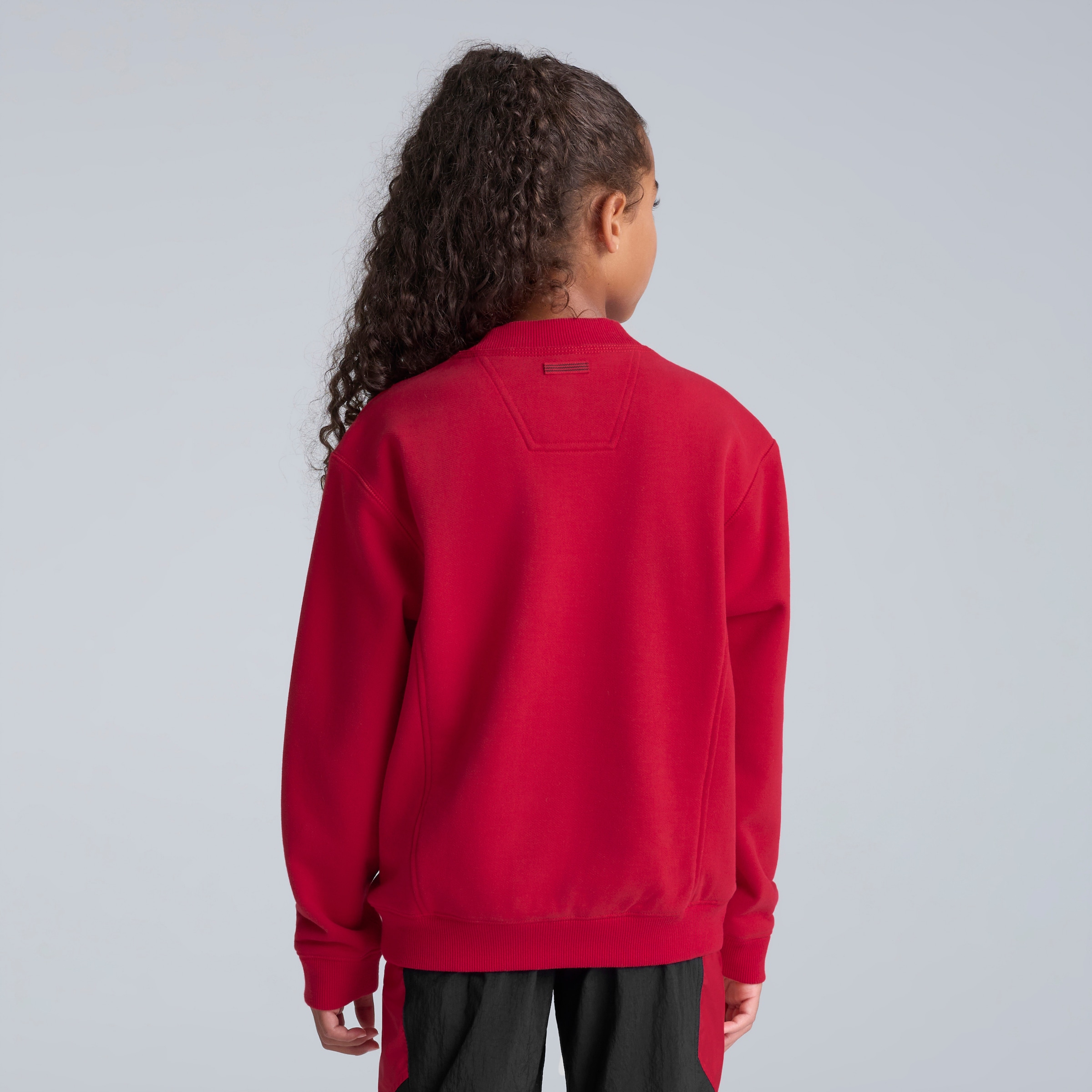 Manchester United x adidas Kids EQT Sweatshirt Red Red Detail [2-6]