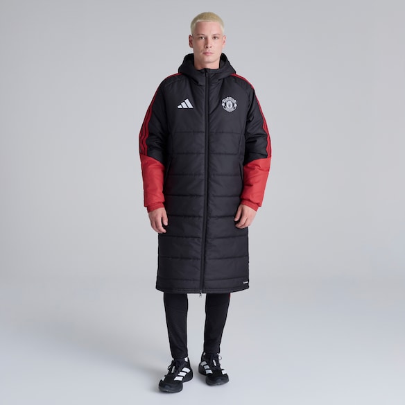 Manchester United 26/27 Training Tiro Long Coat Black Black