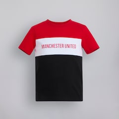 Manchester United Boys Fan Flag Pyjama Set Multi