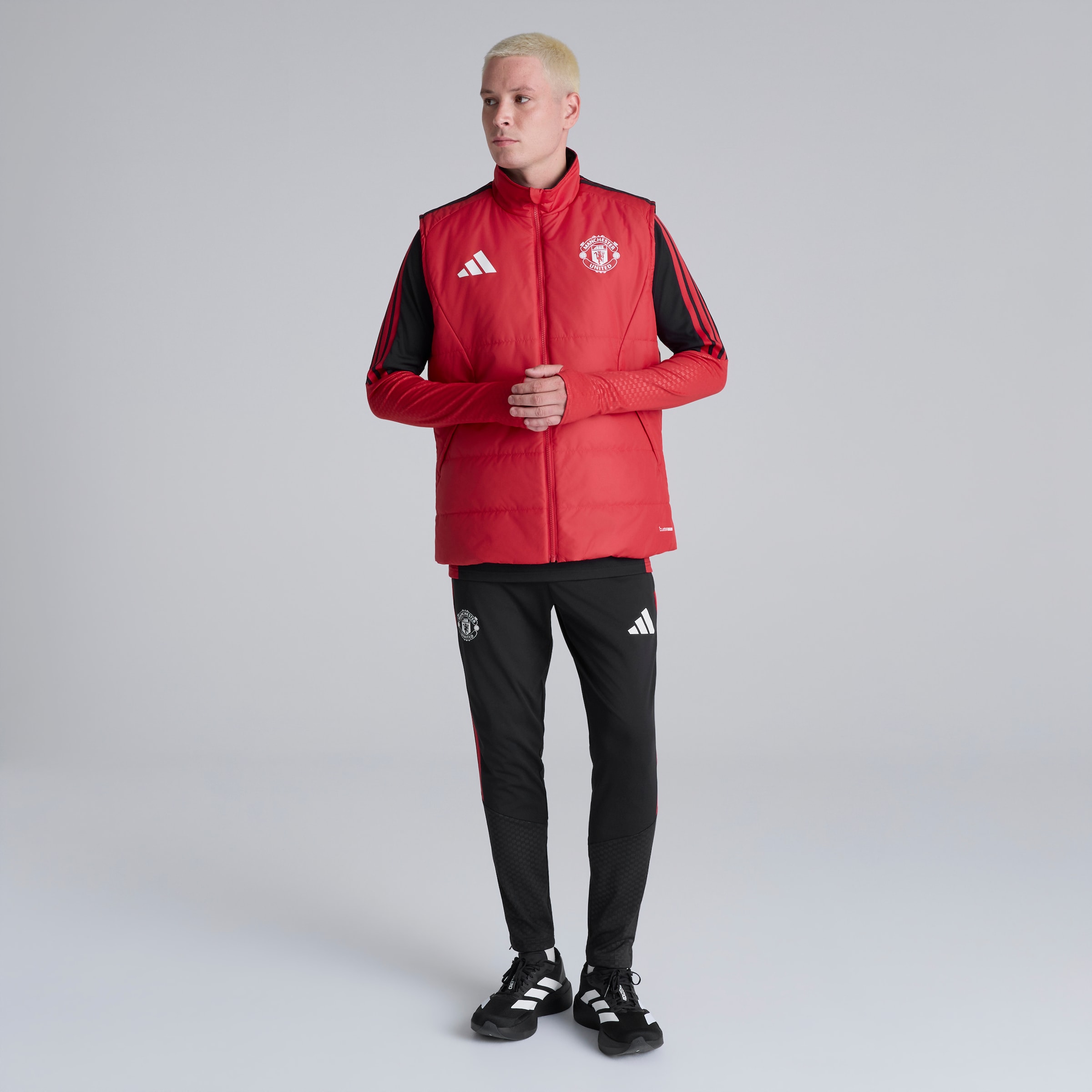 Manchester United 26/27 Training Tiro Winterized Vest Red Red Detail [3-7]