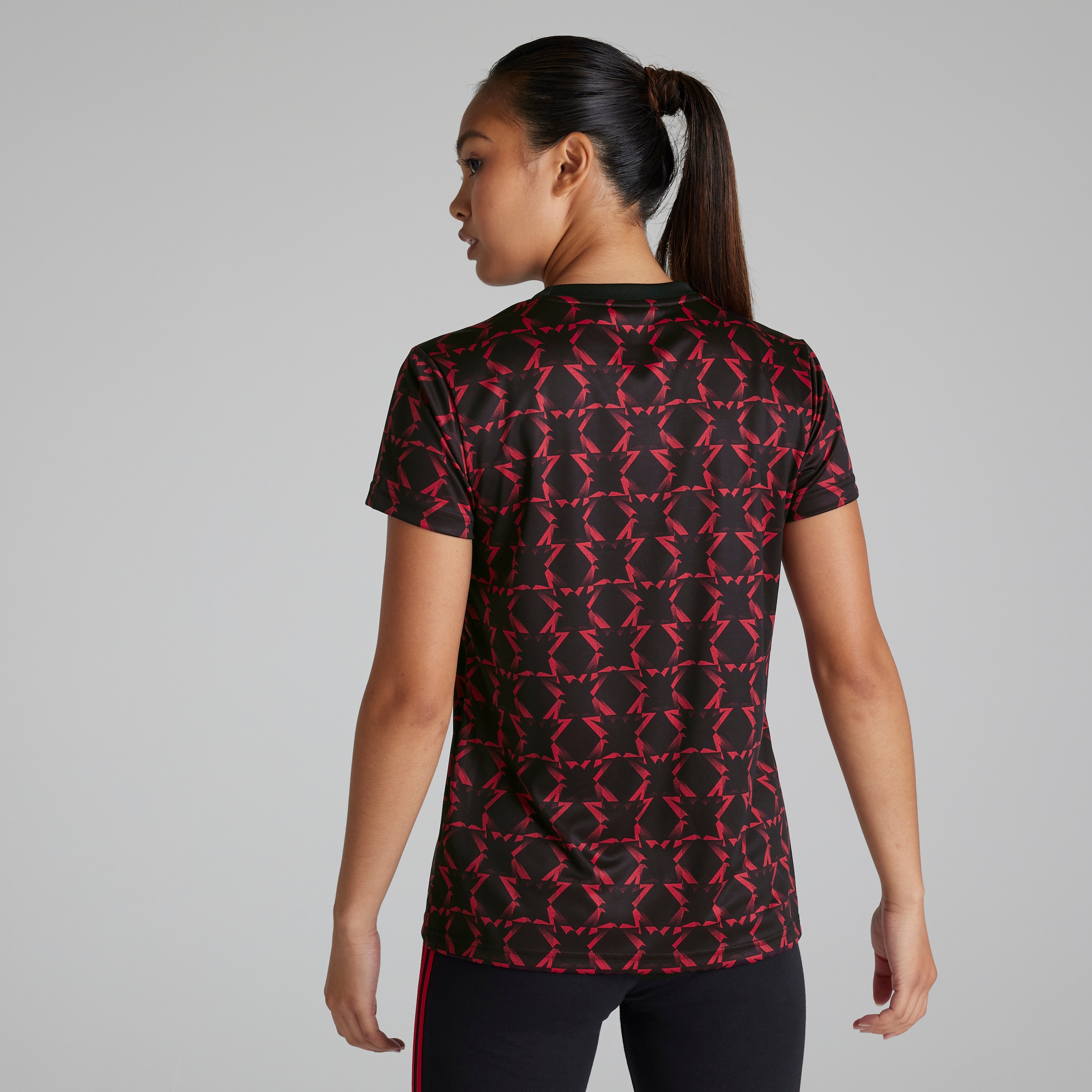 Manchester United 프리-매치 저지 여성용 다색 세부 사항 [2-7]