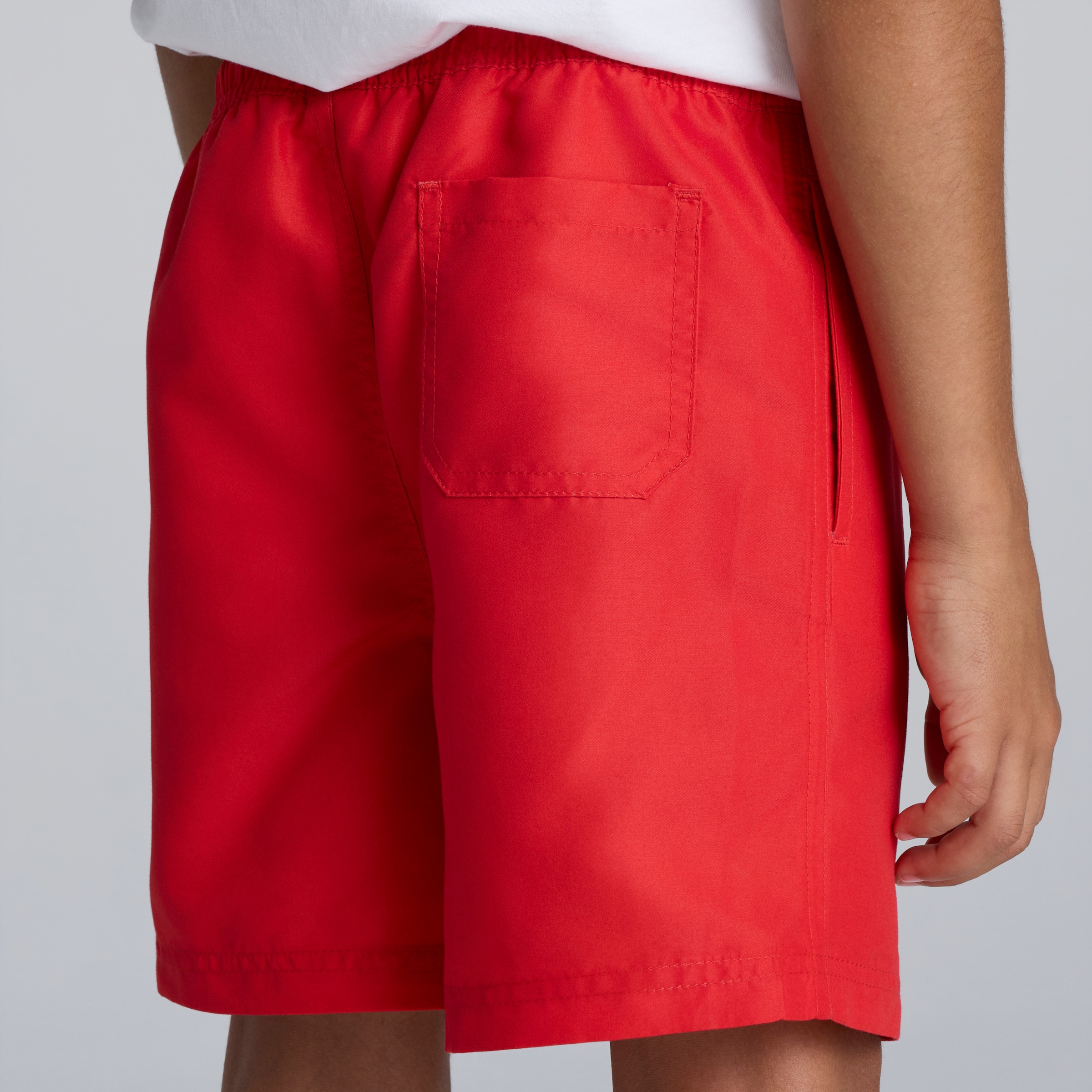 Manchester United Kids Swim Shorts Red Red Detail [5-5]