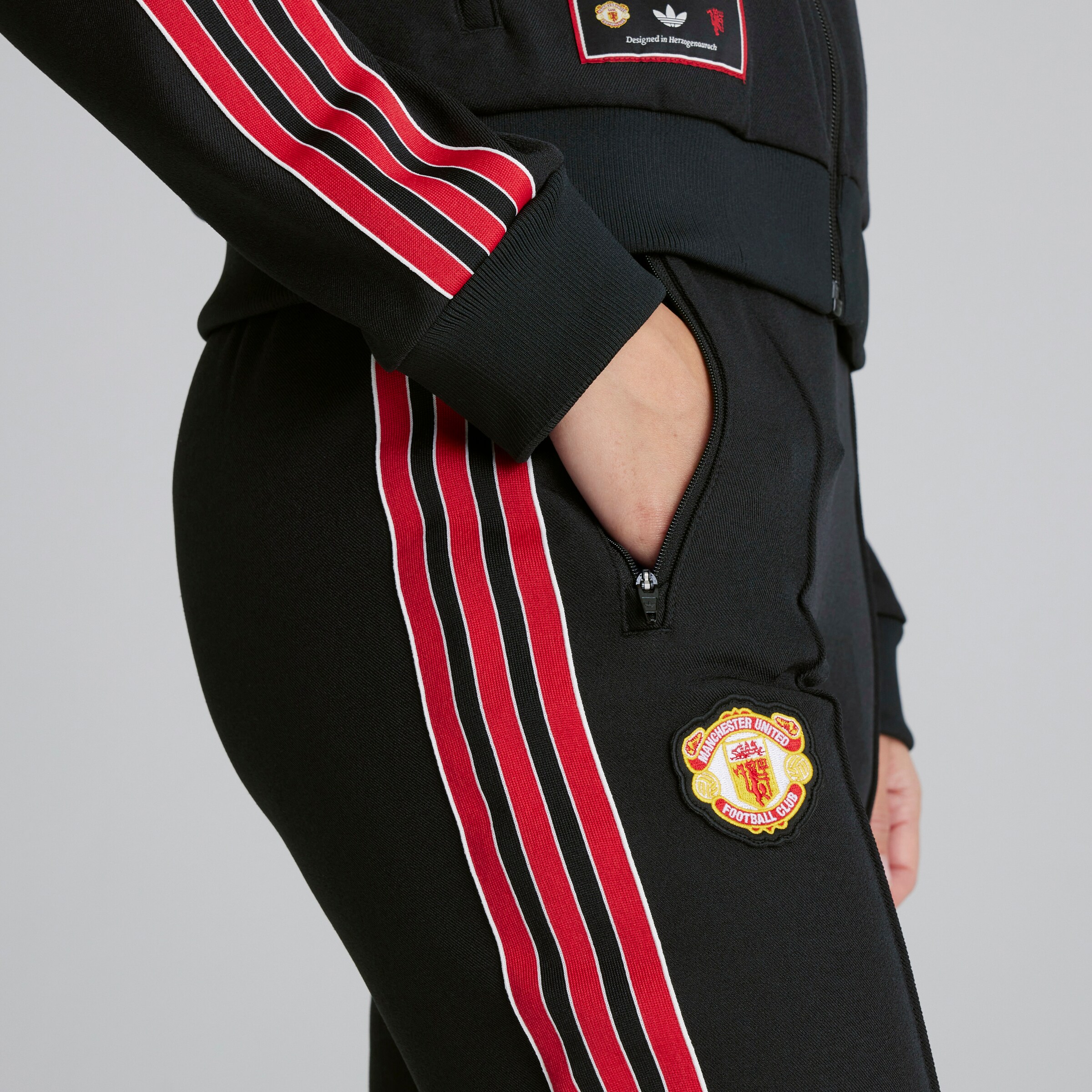 Buy Manchester United x adidas Womens Terrace Icons Track