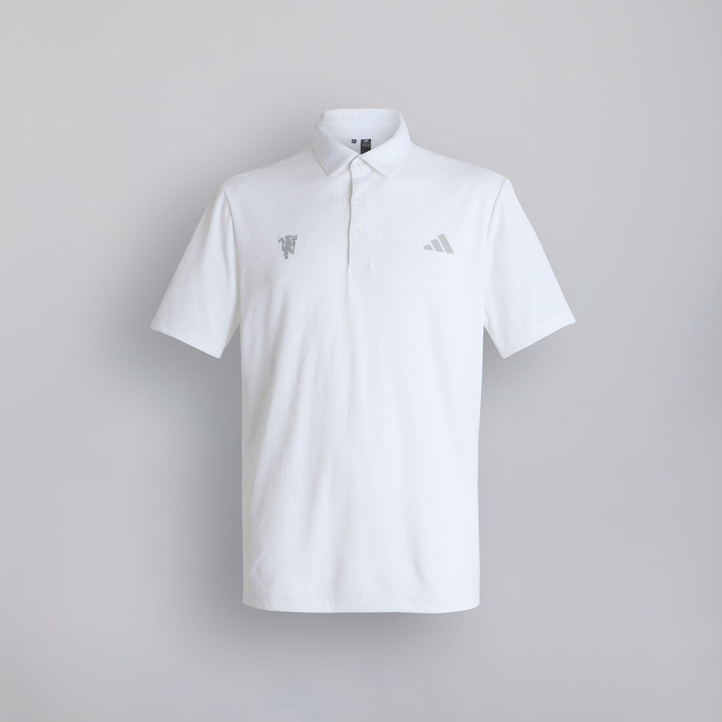 Manchester United x adidas Golf Ultimate365 Polo Shirt White White