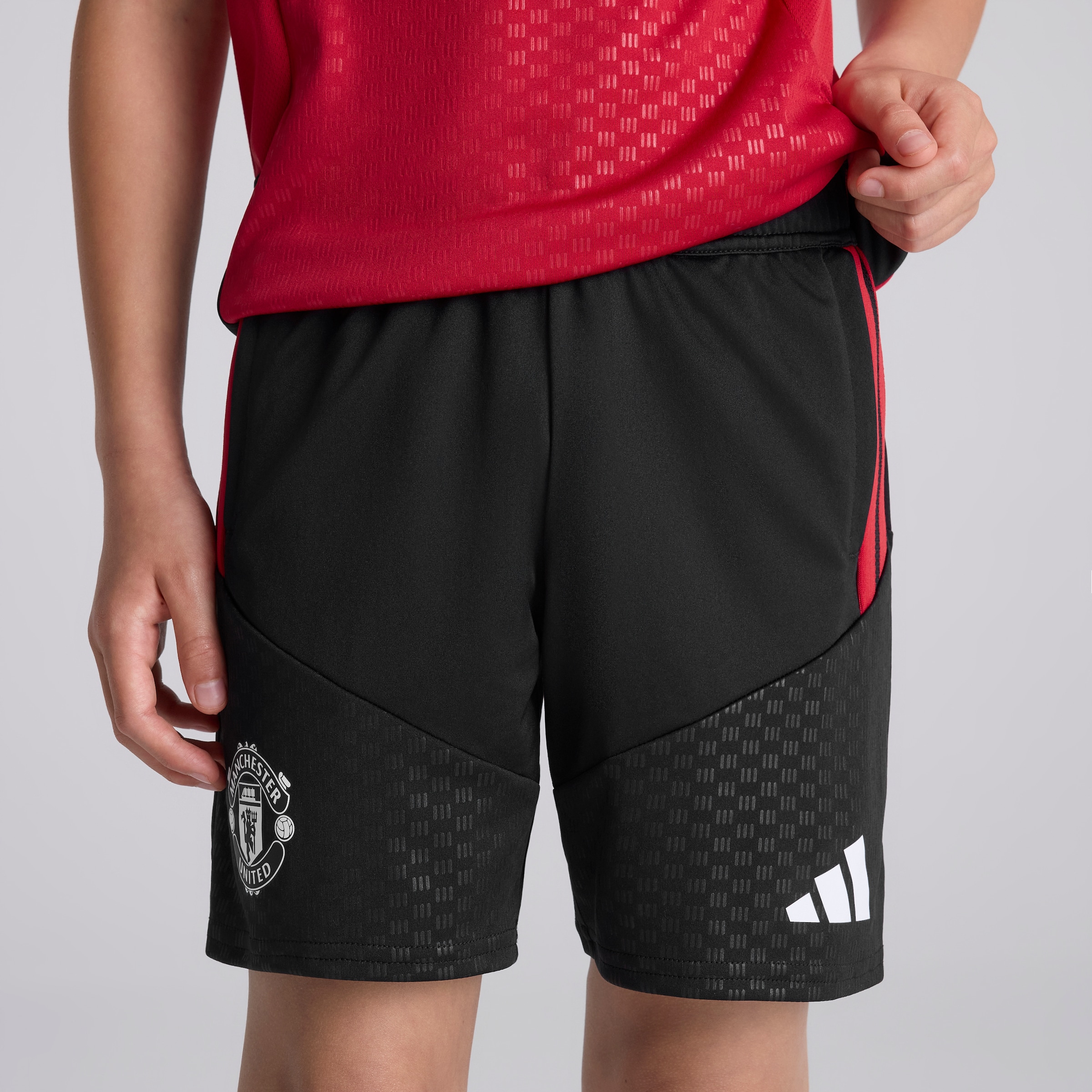 Manchester United Kids 26/27 Training Tiro Shorts Black Black