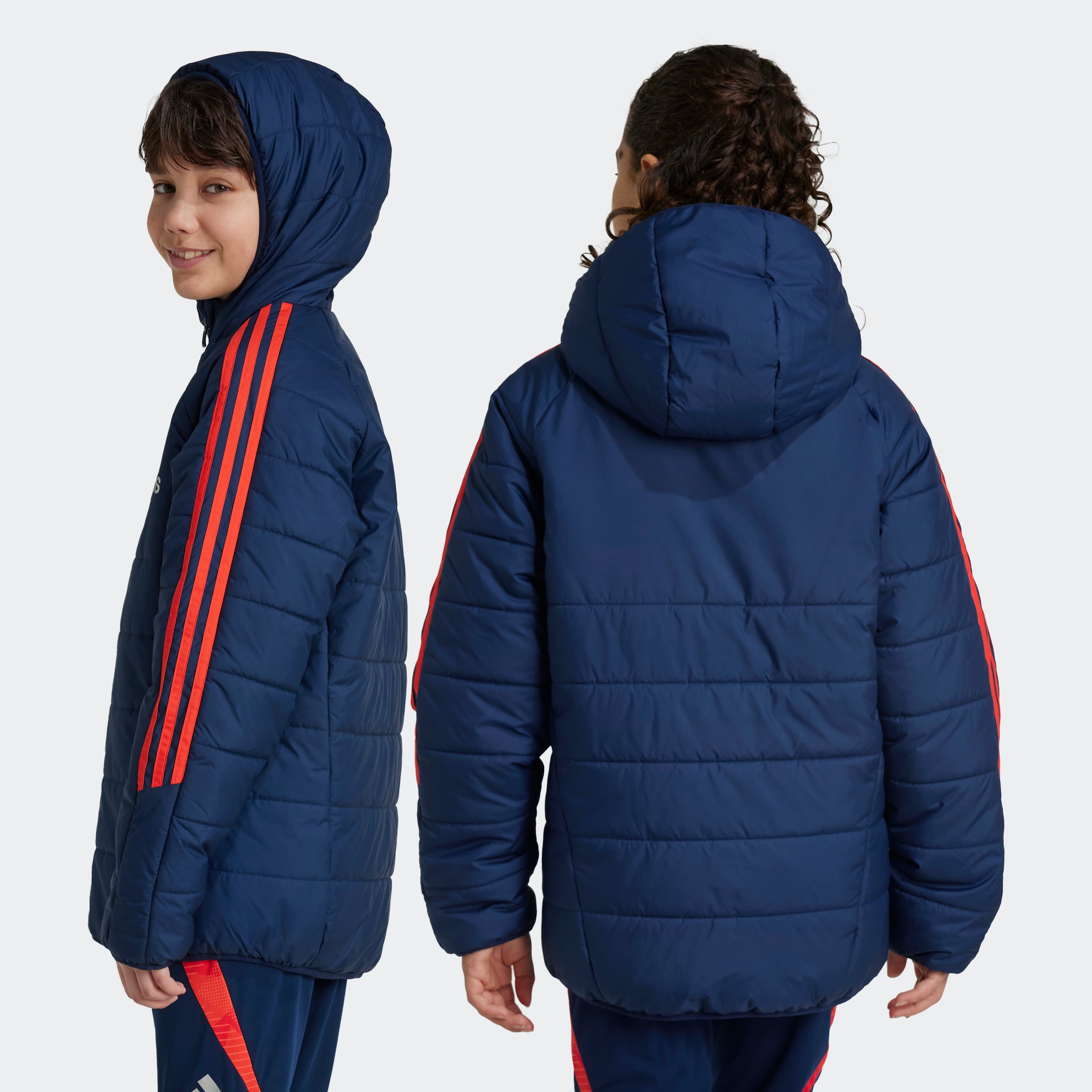 Buy Manchester United Tiro 24 Winter Jacket Kids Navy Manchester United Store