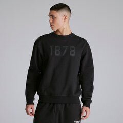 Manchester United Mens 1878 Sweatshirt Black