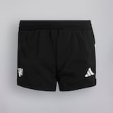 Manchester United x adidas Kids Essentials Training CLIMACOOL Shorts Black