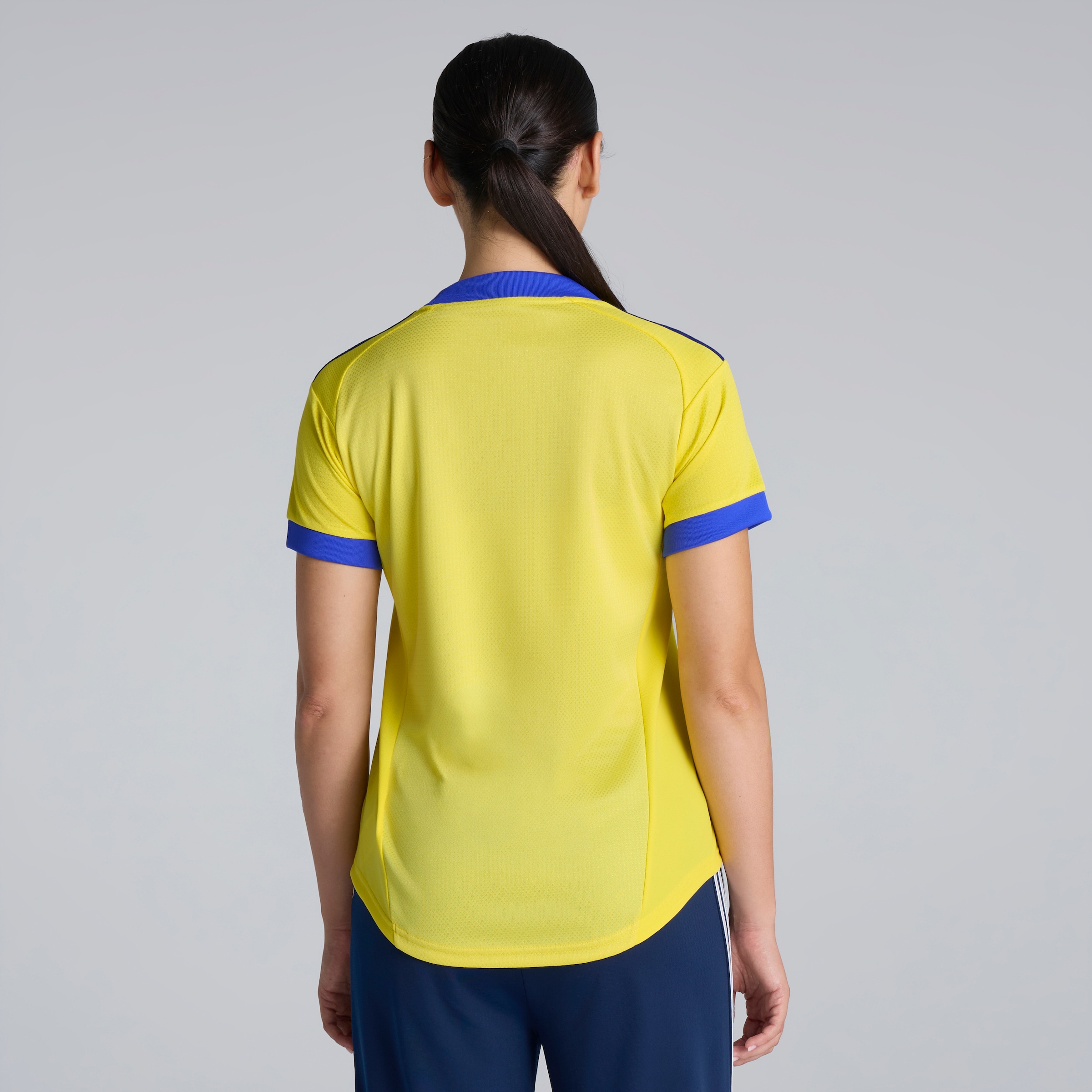 Manchester United Womens 26/27 Away Goalkeeper Short Sleeve Jersey Yellow Gelb Detail [2-5]