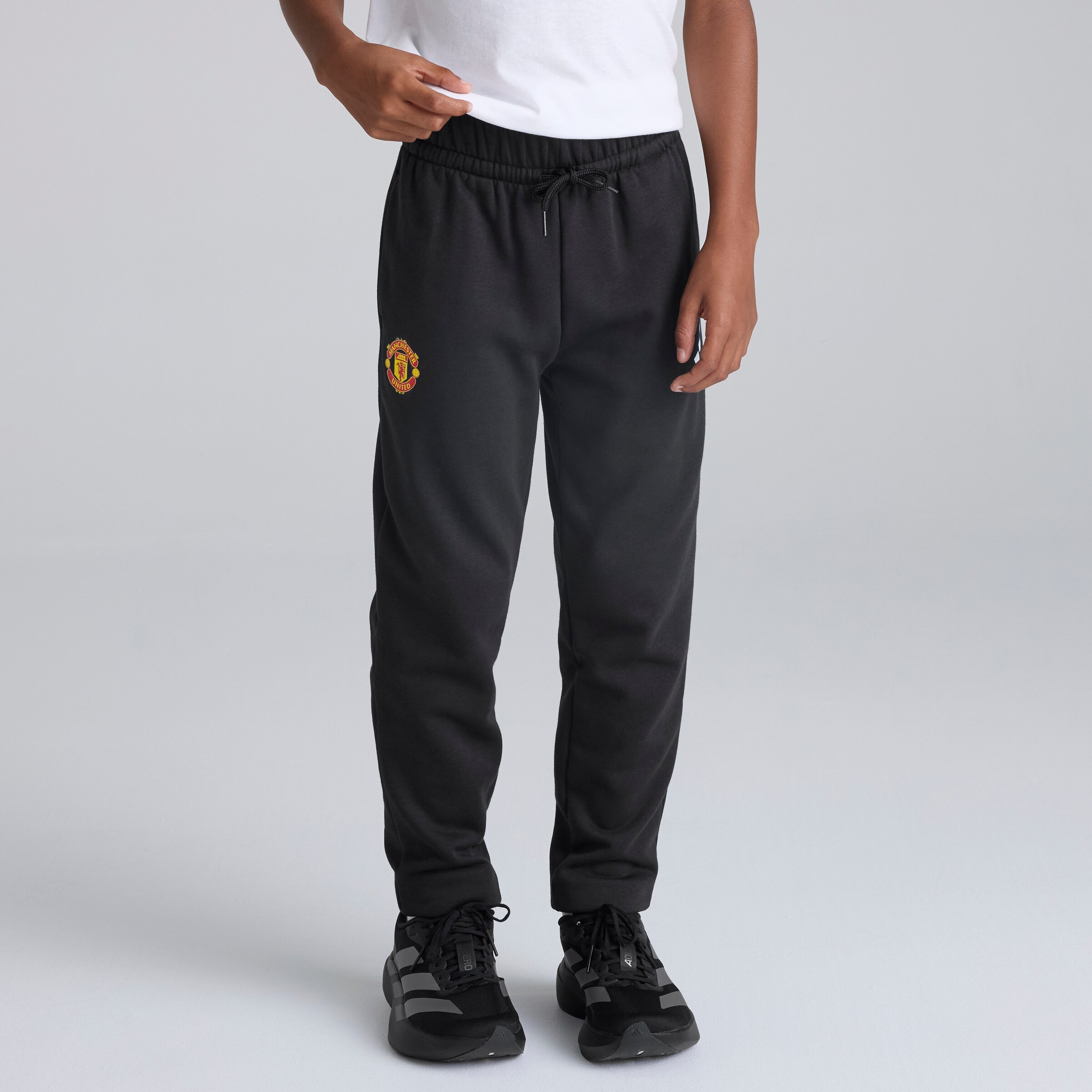 Manchester United x adidas Kids Colourblock Tracksuit Red Red Detail [4-6]