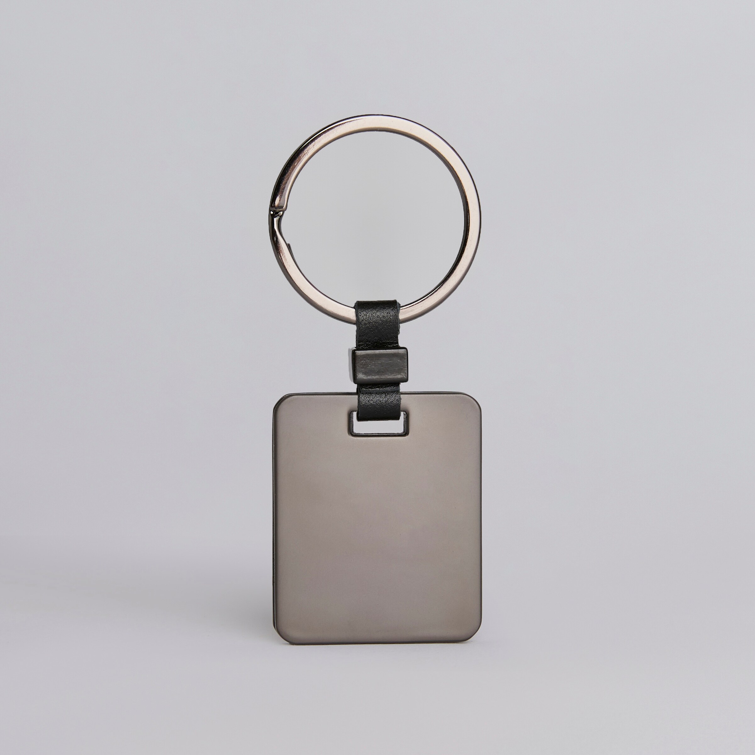 Manchester United Galvanised Keyring Black Black Detail [2-4]