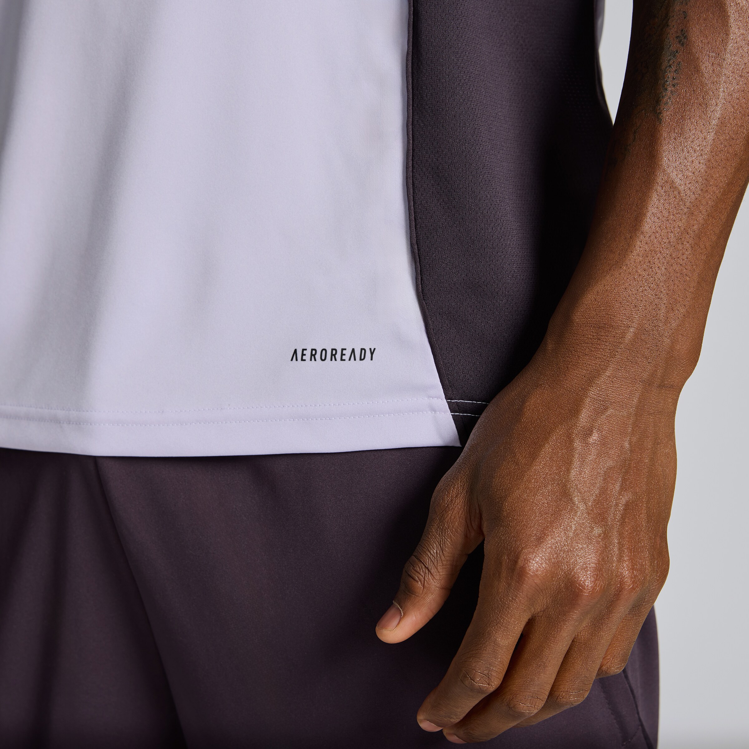 Manchester United Tiro 25 Competition Training Jersey Purple Detail [5-5]