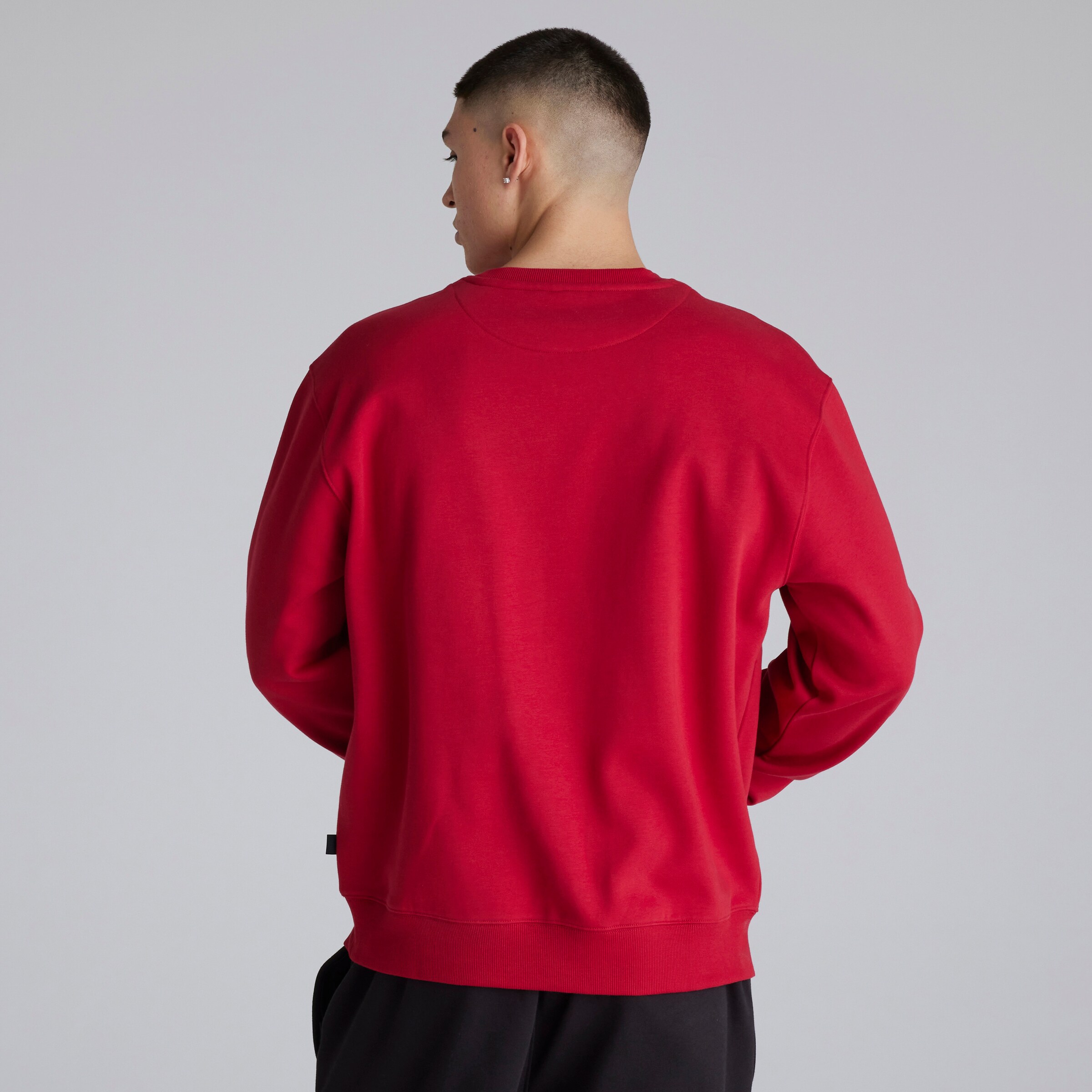 Manchester United Mens 1878 Sweatshirt Red Red Detail [2-5]