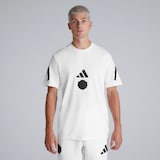 T-Shirt Blanc Z.N.E. Manchester United x adidas