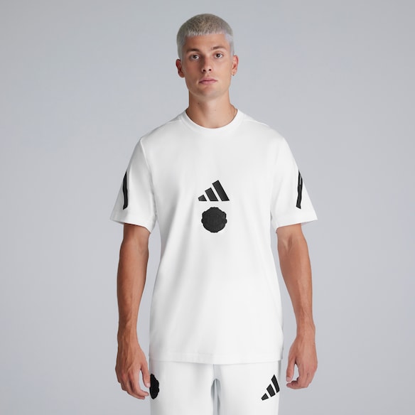 Camiseta Manchester United x adidas Z.N.E. blanca Blanco
