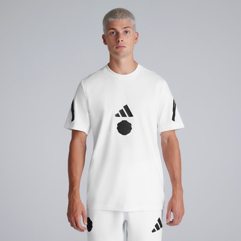 Camiseta Manchester United x adidas Z.N.E. blanca