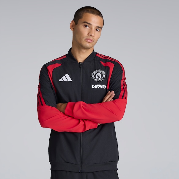 Manchester United 26/27 Training Tiro Presentation Jacket Black (Sponsored) 검정색