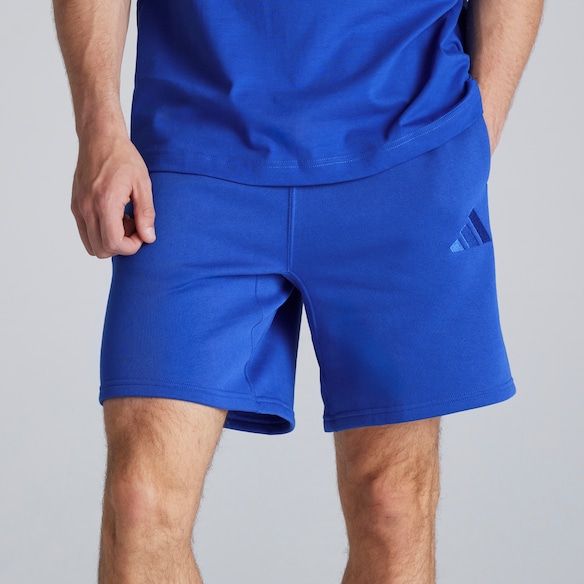 Manchester United x adidas ALL SZN Fleece Short Blue Blue
