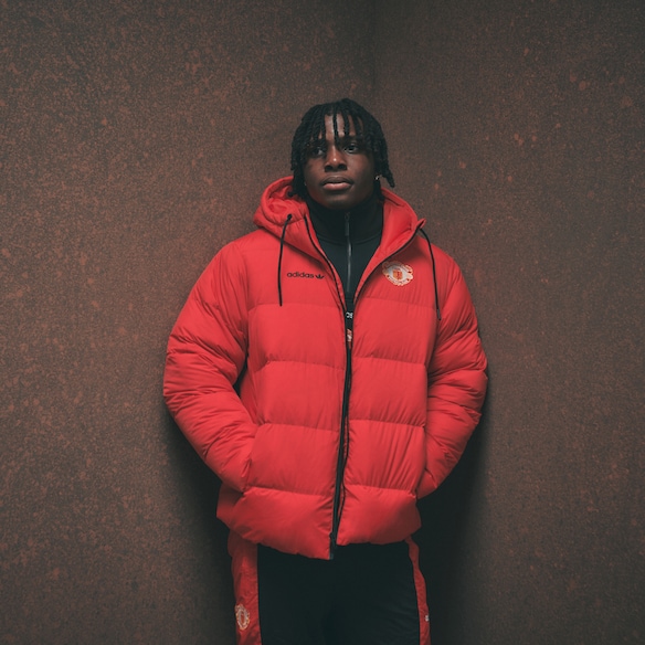 Manchester United x adidas EQT Down Jacket Red Red