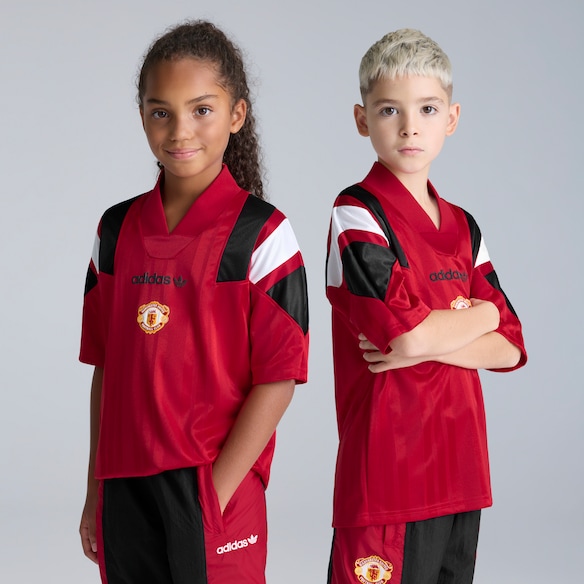 Manchester United x adidas Kids EQT Jersey Red Red