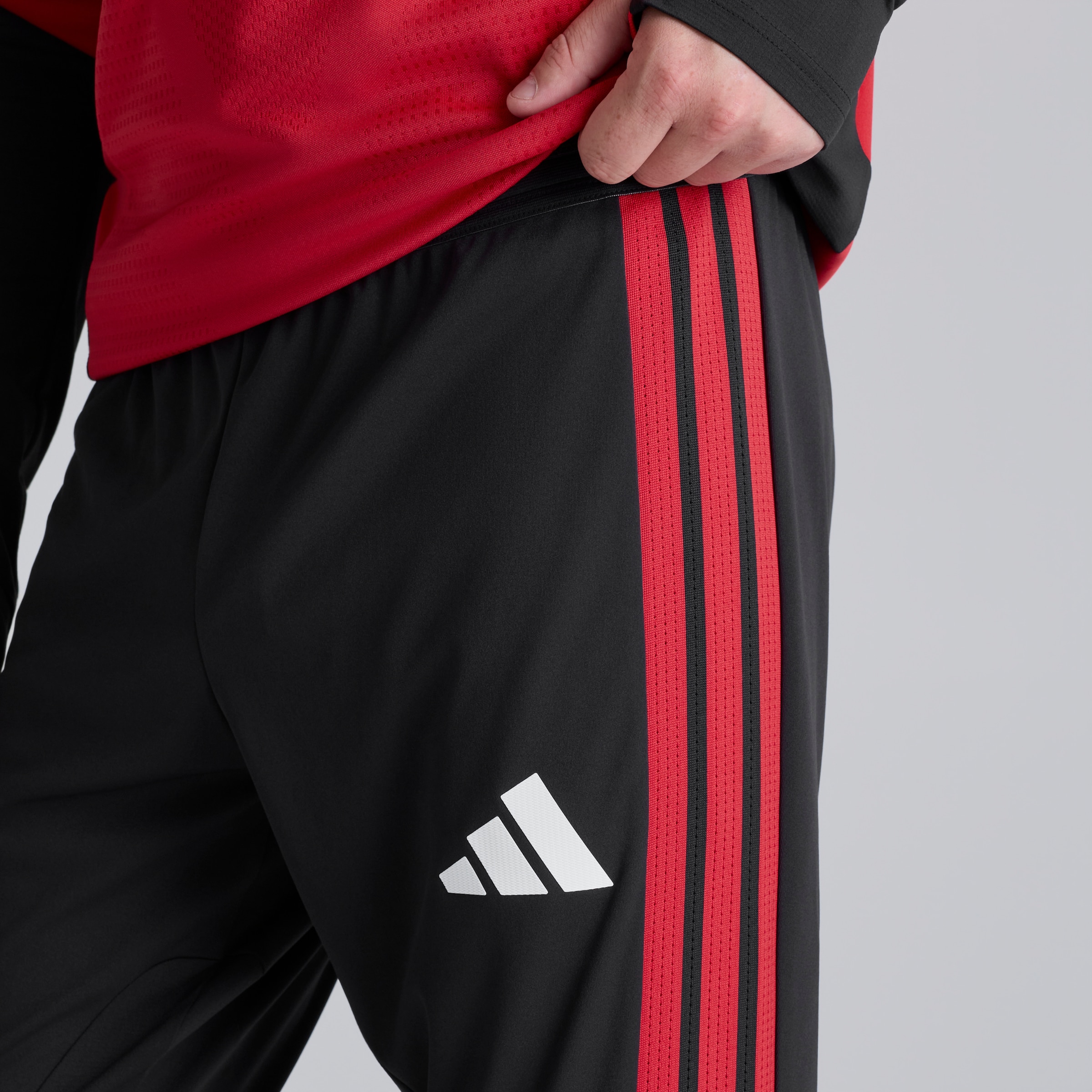 Manchester United 26/27 Training Tiro Authentic Pants Black Black Detail [4-6]