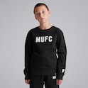 Manchester United Kids MUFC Sweatshirt Black