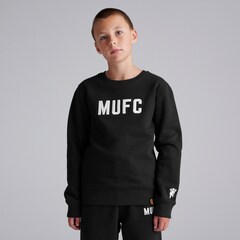 Manchester United Kids MUFC Sweatshirt Black