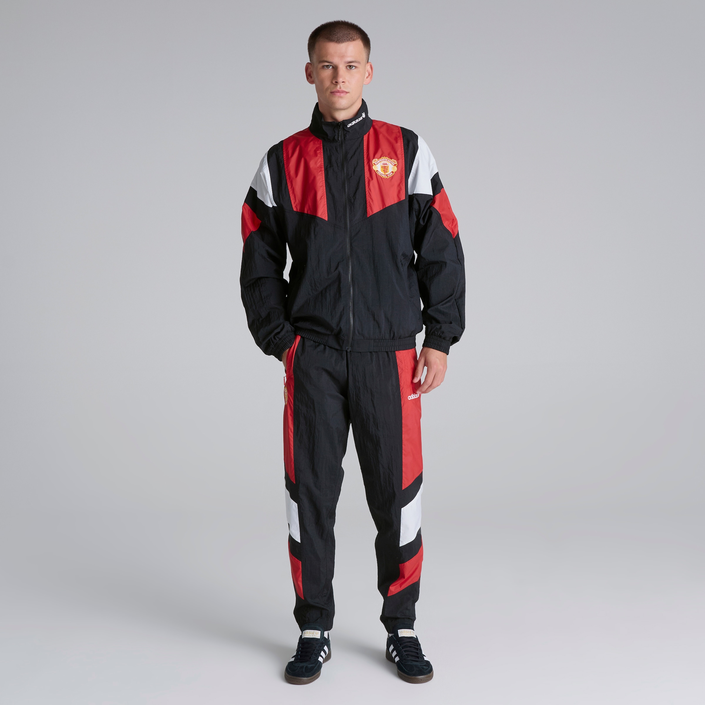 Manchester United x adidas EQT Track Pants Black Black Detail [3-5]
