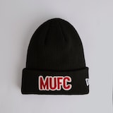 Manchester United x New Era MUFC Applique Beanie Black