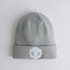 Manchester United x New Era Iridescent Cuff Beanie Grey