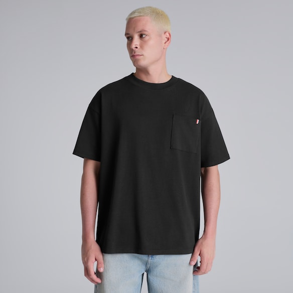 Manchester United Club Colours Back Embroidery T-Shirt Black Noir