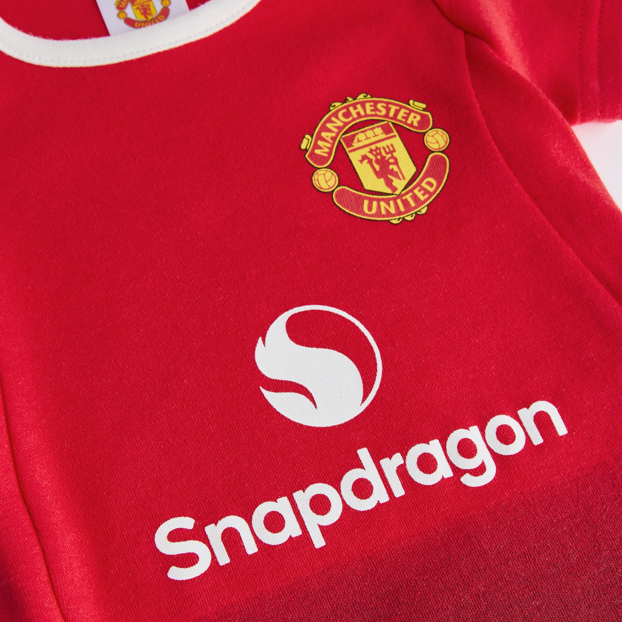 Manchester United Baby Kit Bodysuits 3 Pack Multi Multi Detail [3-4]