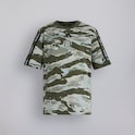 Manchester United x adidas Kids Essentials Camo T-Shirt Green