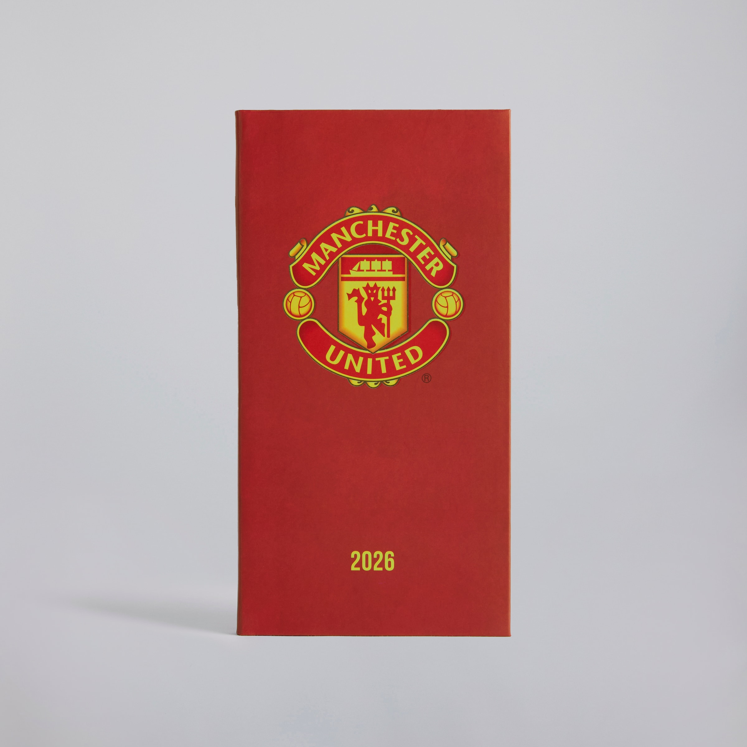 Manchester United 2026 Slim Diary Red Red