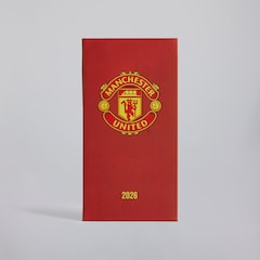 Manchester United 2026 Slim Diary Red