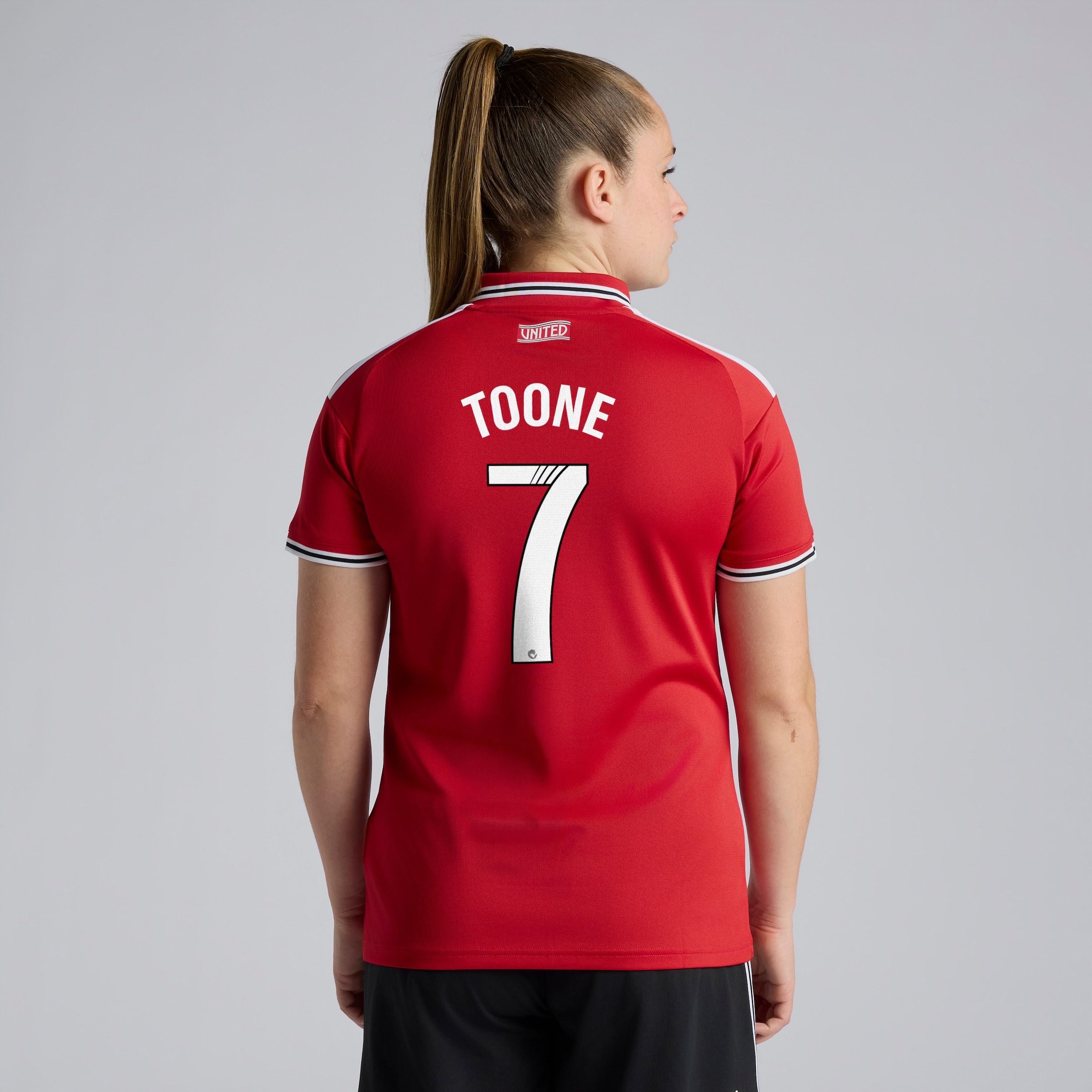 Manchester United 26/27 Home Jersey with Toone 7 WSL Printing