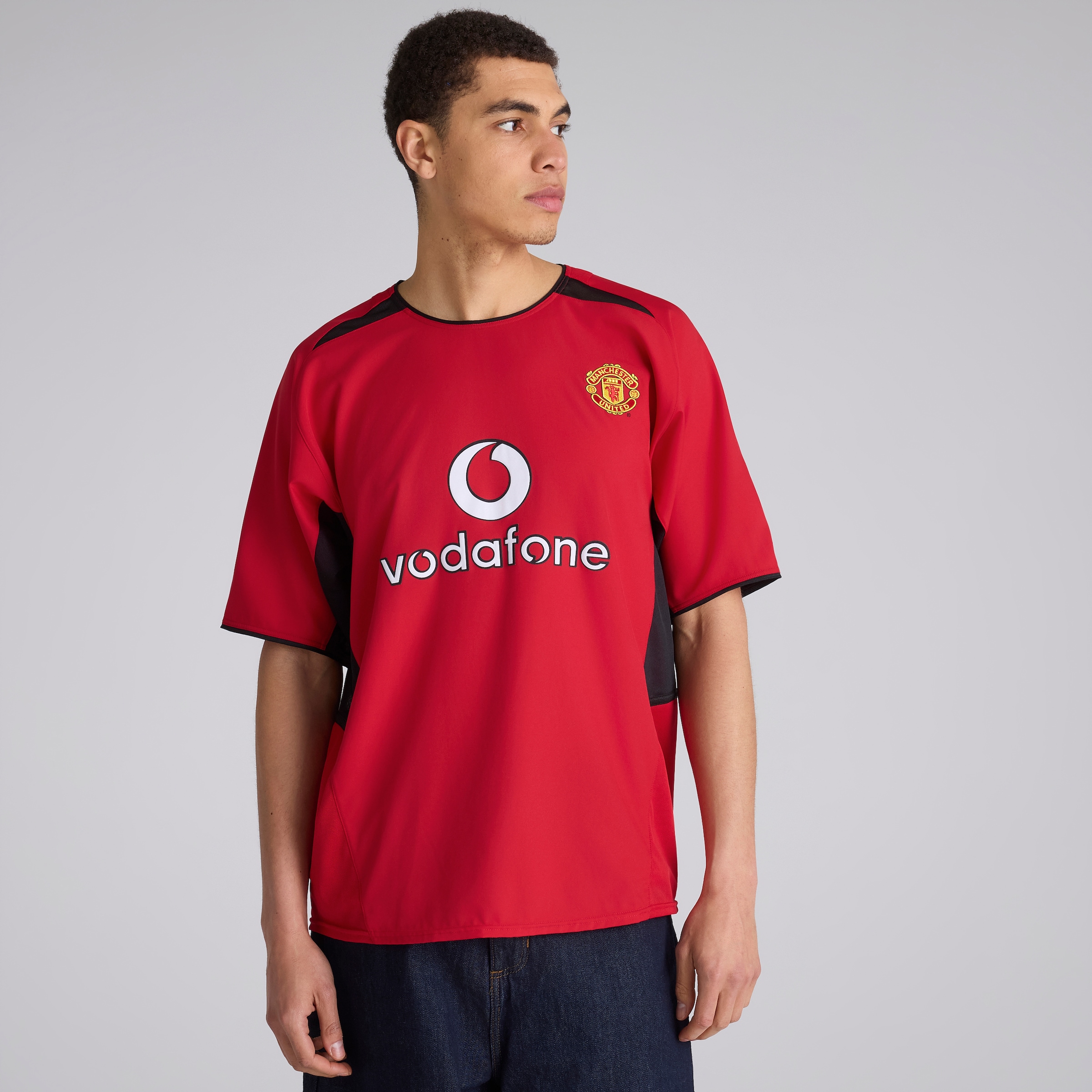 Manchester United 2002-04 Retro Home Shirt Red Red
