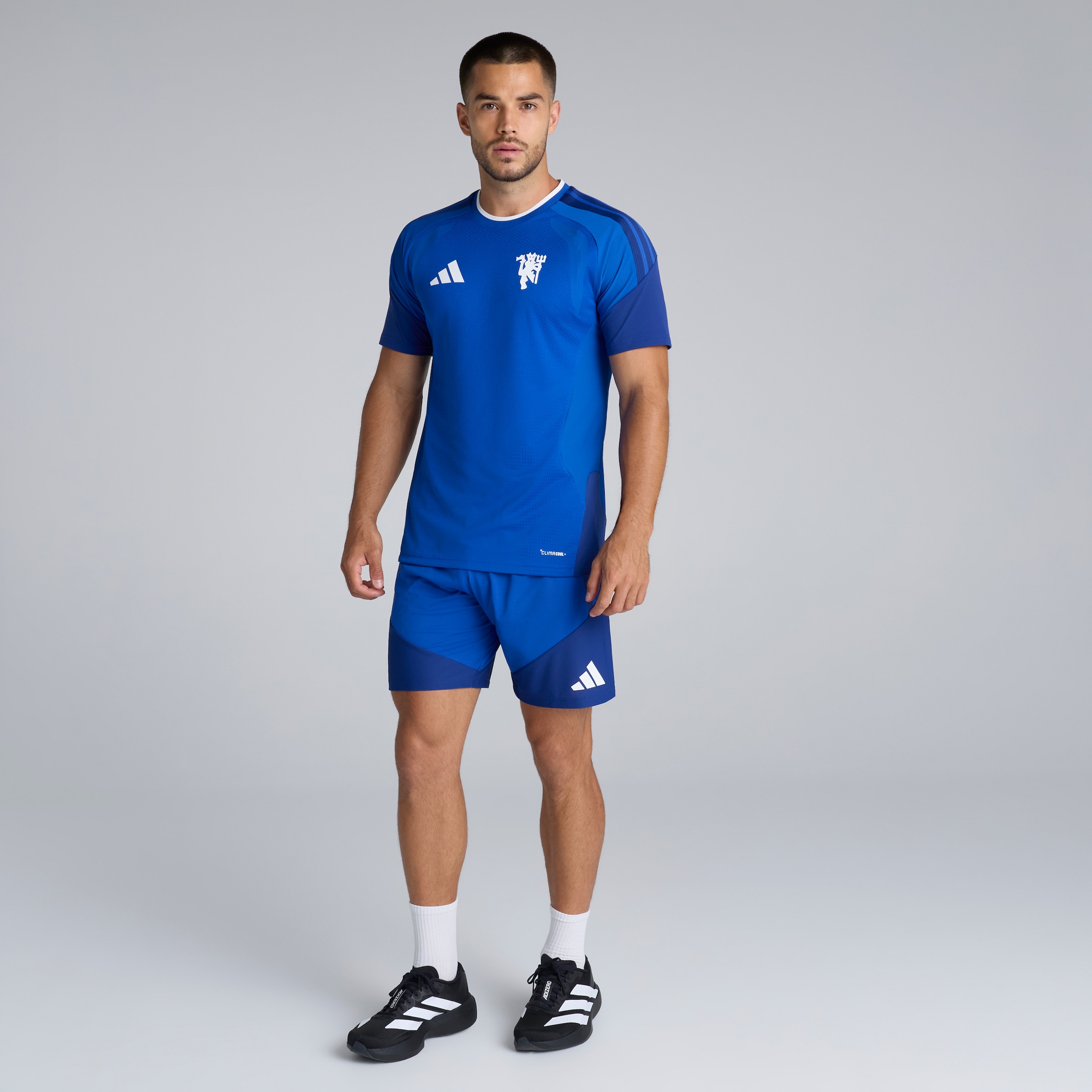 Manchester United 26/27 Cup Training Tiro Authentic Jersey Blue 蓝色 细节 [3-6]