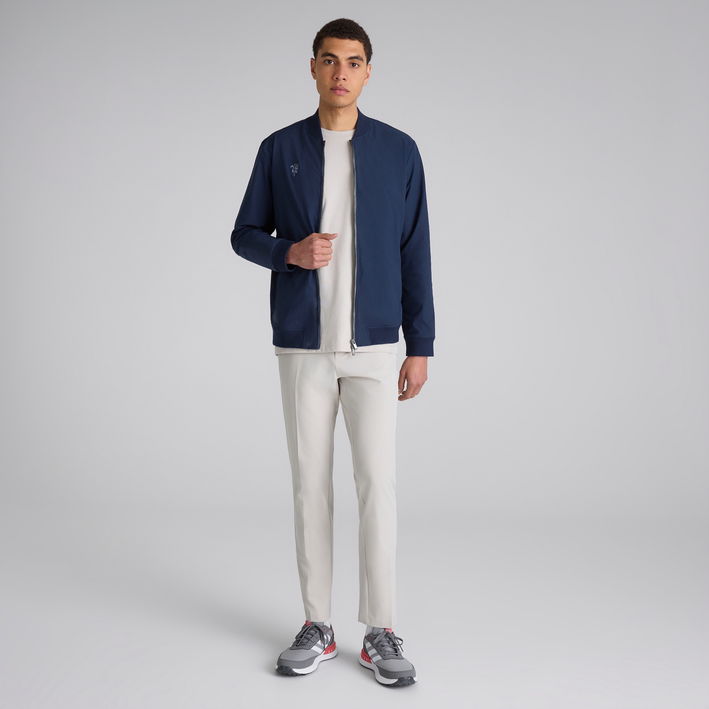 Manchester United x adidas Golf Ultimate365+ Jacket Navy Navy blue Detail [3-6]