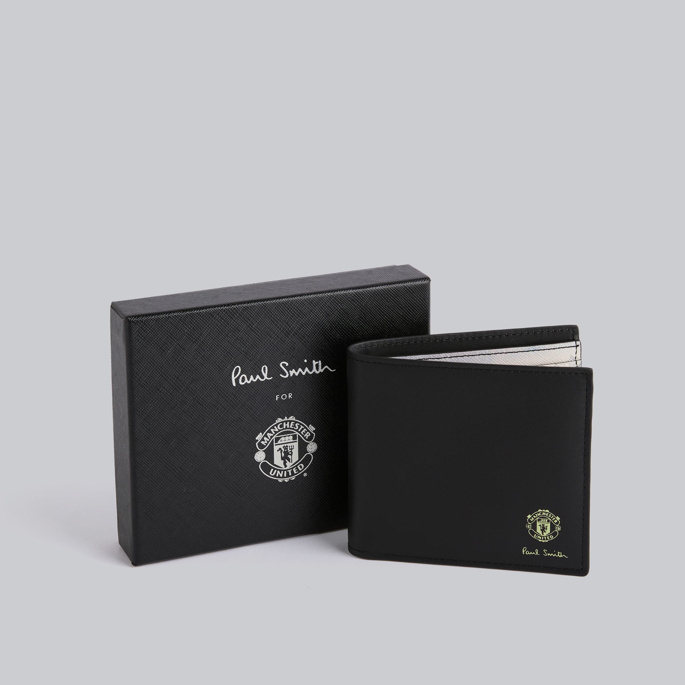 Manchester United x Paul Smith Old Trafford Billfold Wallet Multi Multi