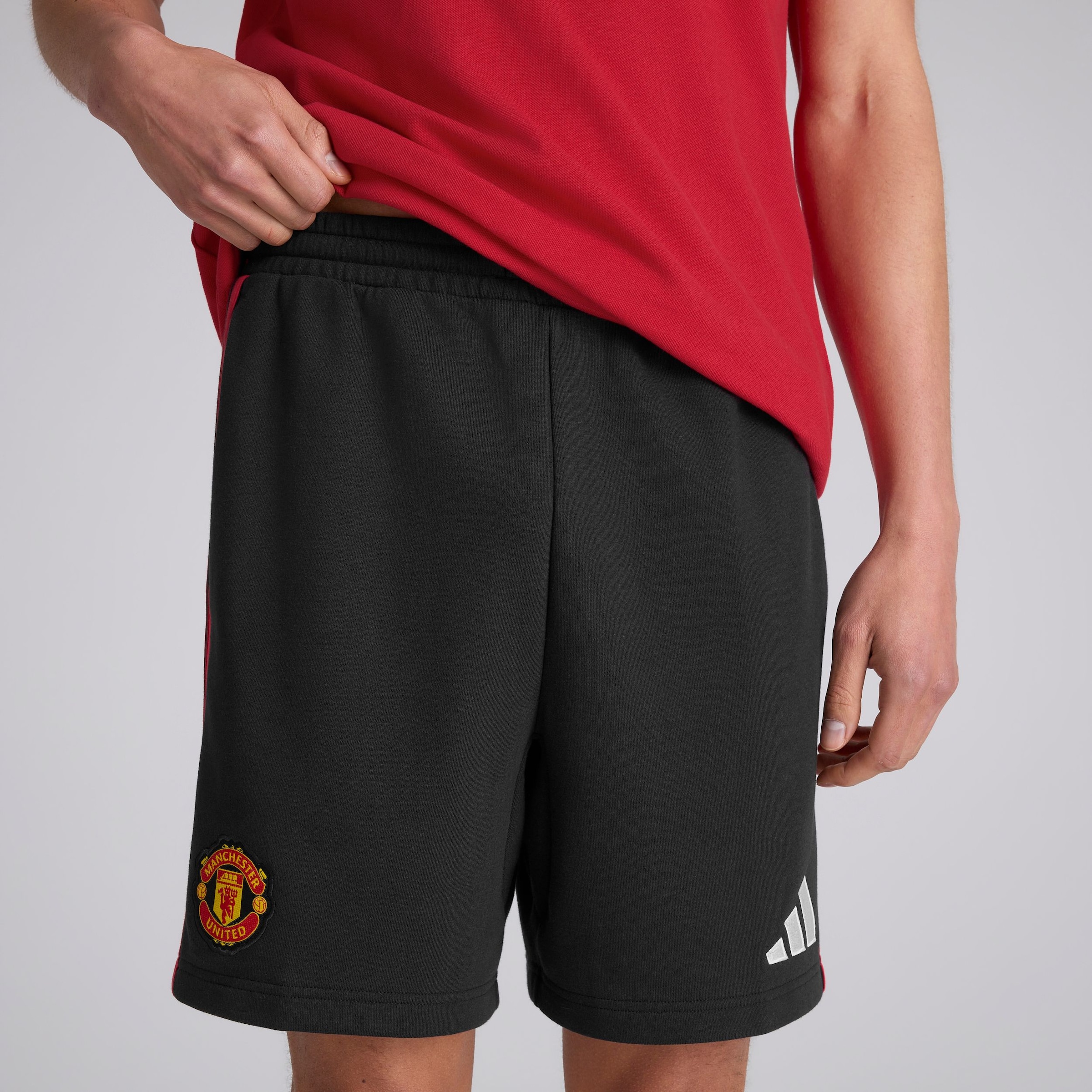 Manchester United x adidas DNA Shorts Black 黑色
