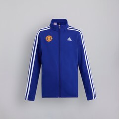 Manchester United x adidas Kids Essentials French Terry Tracksuit Blue