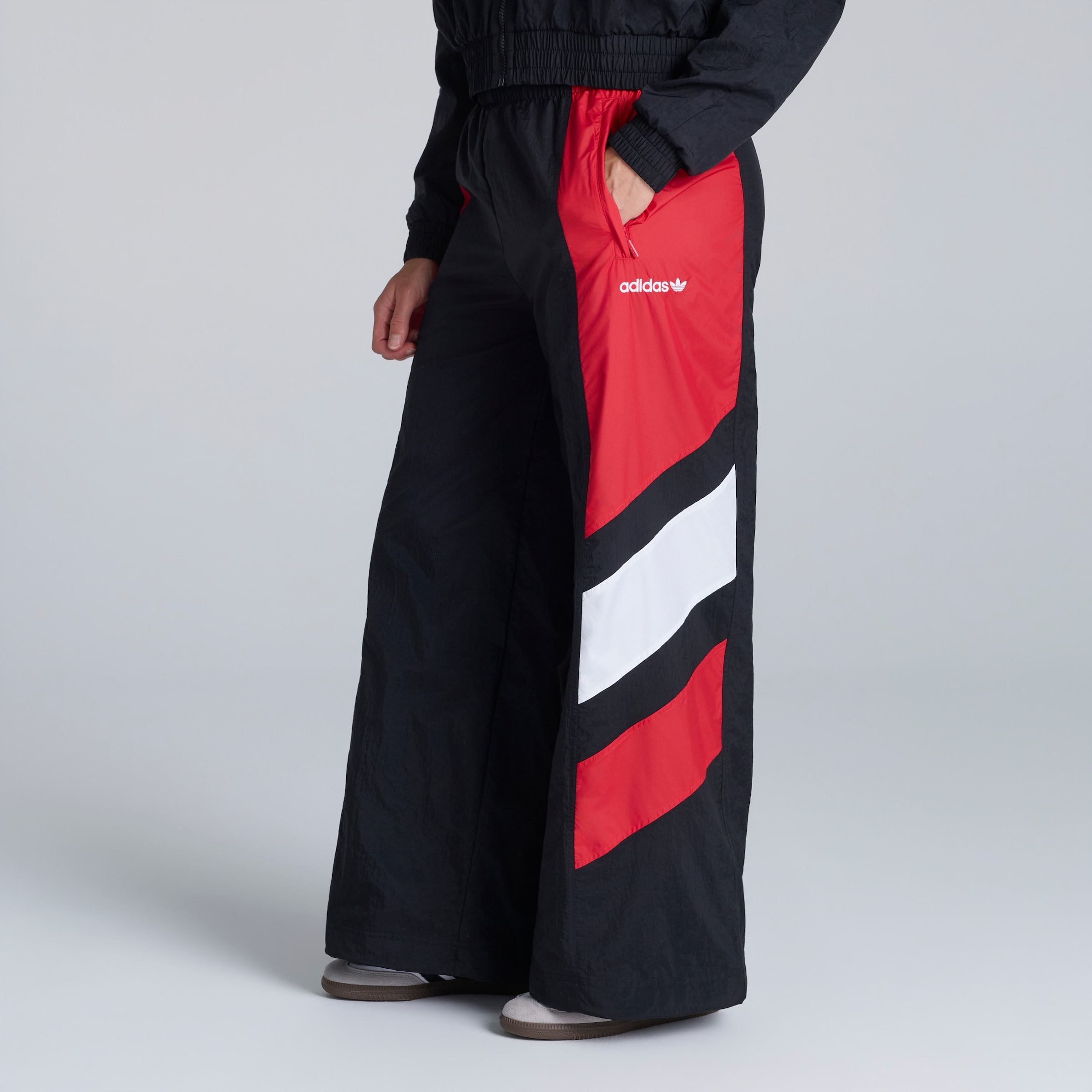 Manchester United x adidas Womens EQT Track Pants Black Black