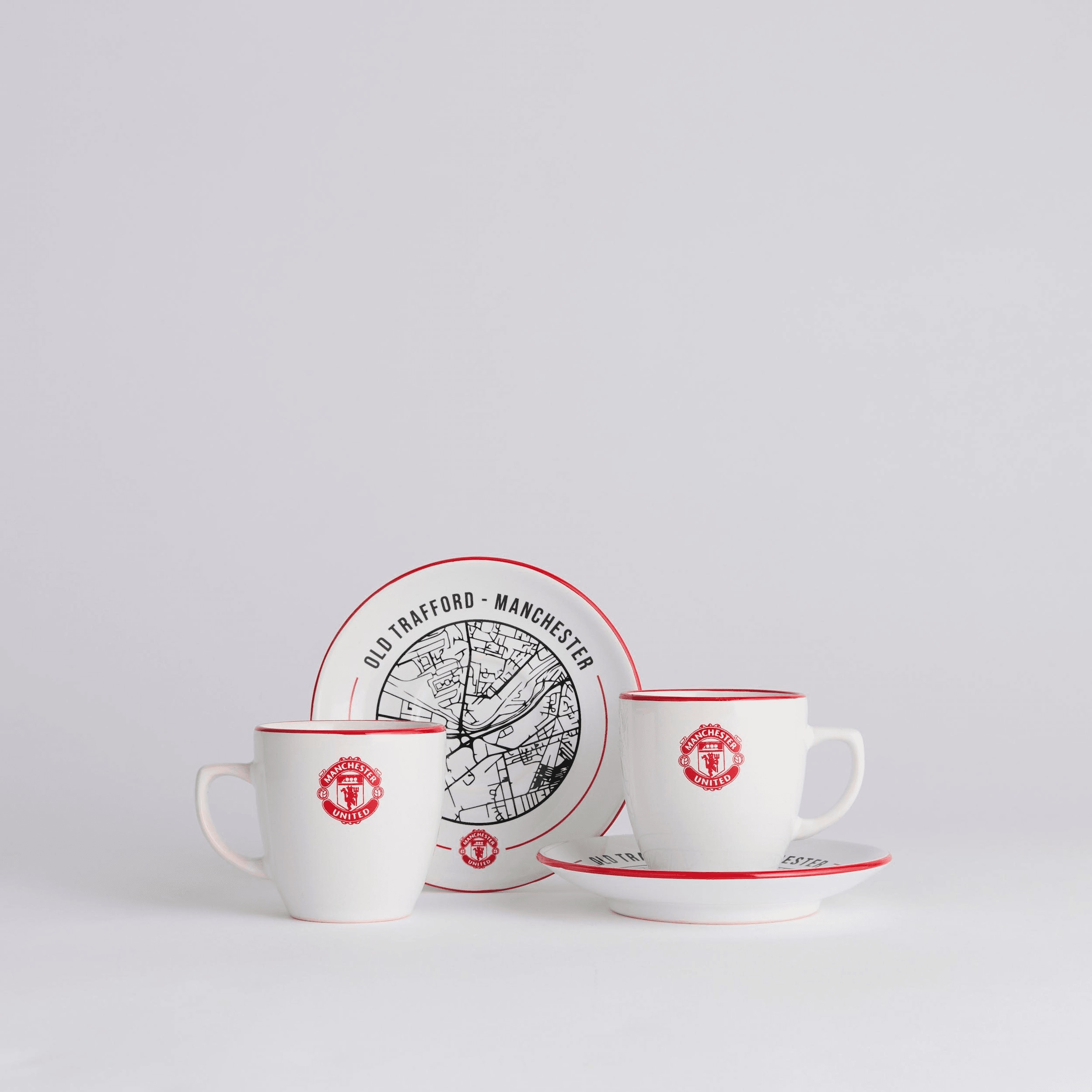 Manchester United Espresso Gift Set White 다색 세부 사항 [1-4]