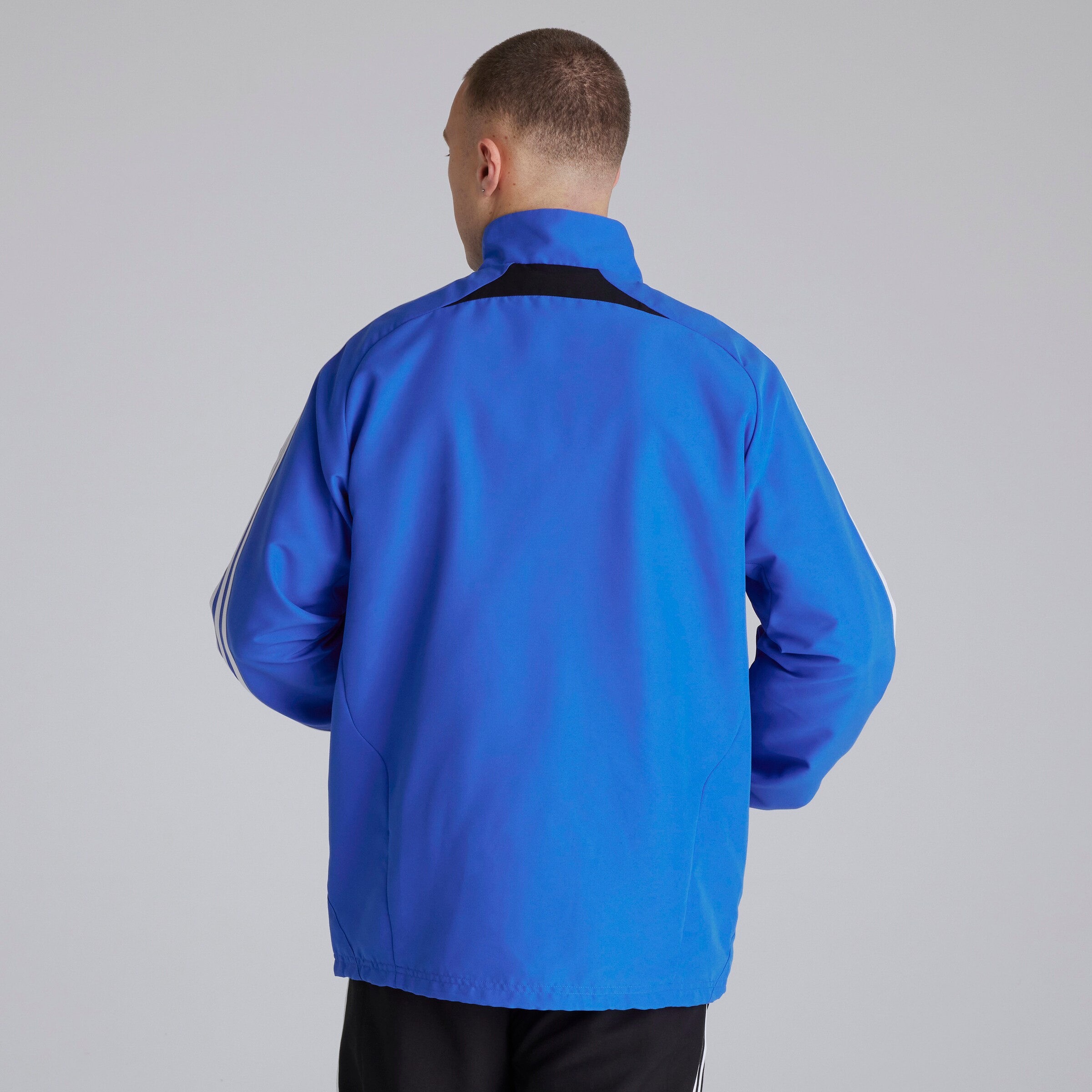 Manchester United x adidas Urban Purist Track Top Blue Blue Detail [2-5]
