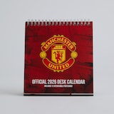 Manchester United 2026 Desk Easel Calendar Red