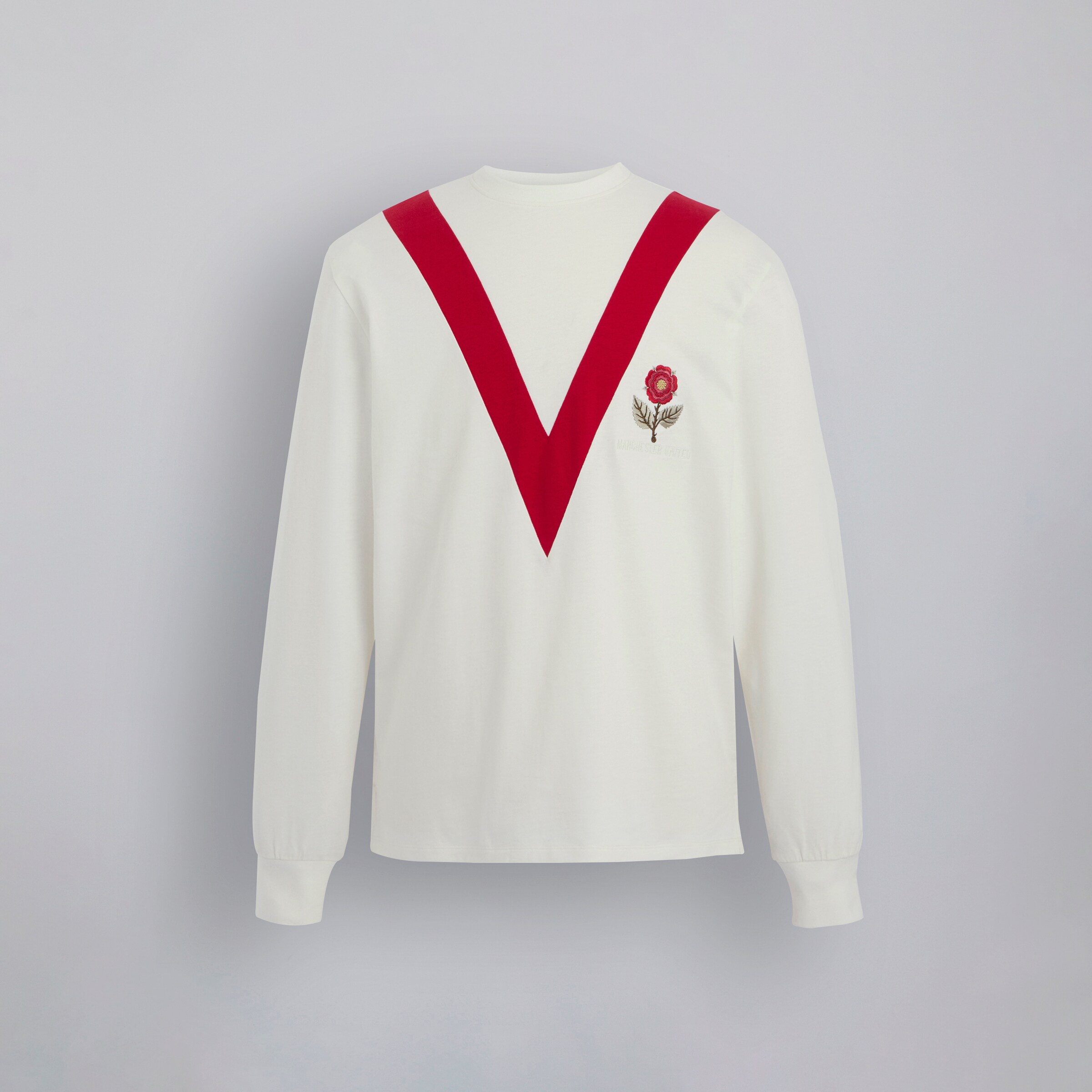 Manchester United 1909 Inspired Shirt White Detail [5-6]