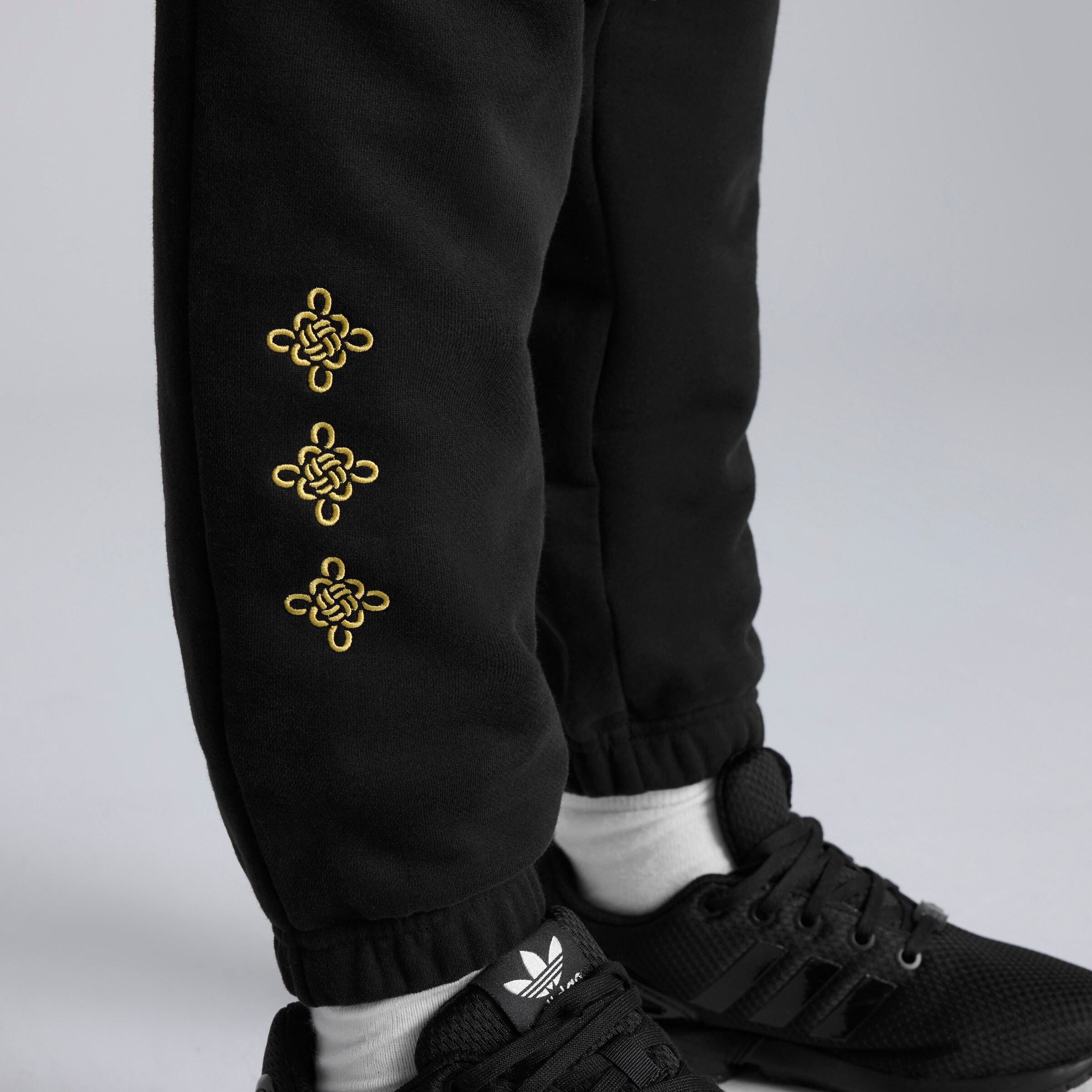 Manchester United Cultural Story Joggers Kids 검정색 세부 사항 [5-5]