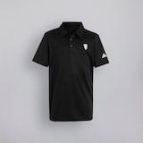 Manchester United x adidas Kids Golf Performance Polo Shirt Black